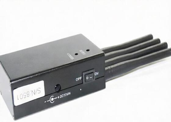kopen Draagbaar van het het Netwerksignaal van 2.4G Wifi de Stoorzenderdcs 1805 - Zwart het Aluminiumgeval van 1990MHz online manufacture