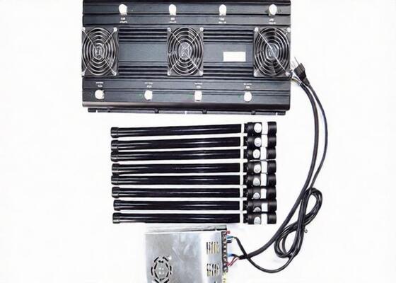 kopen Het Signaalstoorzender van de voertuig Mobiele Telefoon Draagbaar met 150 Watts Acht Antennes online manufacture