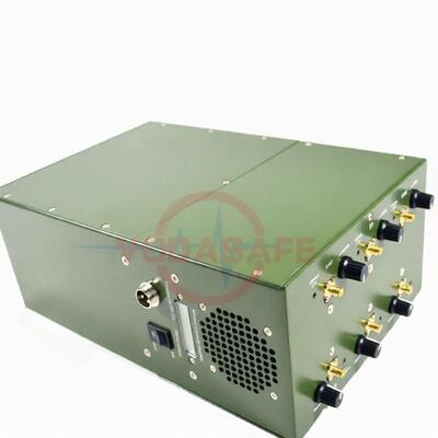 kopen Blocker van het de Telefoonsignaal van de schouder bouwde de Achtercel Stoorzender 30W Batterij met Zes Antennes in online manufacture