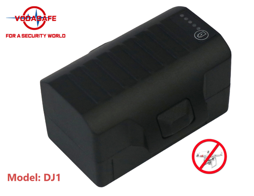 Portable Flashlight Anti Drone Jammer 800m Radius For Jamming RC2.4G 5.8G GPSL1