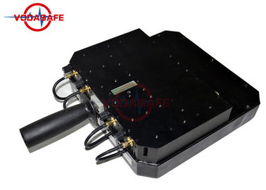 Portable UAV Drone Frequency Jammer Customized Frequency 380*260*95mm Dimension