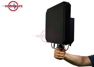 Portable UAV Drone Frequency Jammer Customized Frequency 380*260*95mm Dimension