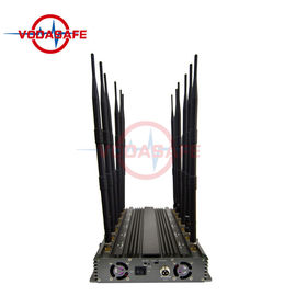 Safe Mobile Phone Signal Jammer , 3g 4g Signal Jammer With Good Cooling System