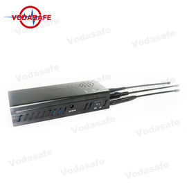 Remote Control Cell Signal Blocker , 10W Cell Phone Blocking Device With High Gain Antennas